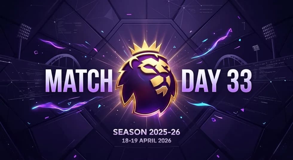 พรีเมียร์ลีก 2025/26 — Matchday 33 แพ็คเกจข่าว