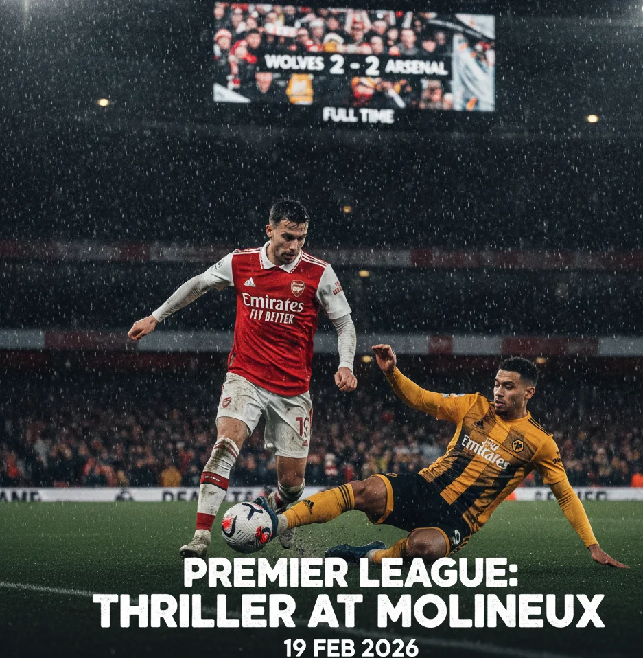 ข่าวพรีเมียร์ลีกประจำวันที่ 19 กุมภาพันธ์ 2569: บทสรุปนัดตกค้างและผลกระทบต่อตารางคะแนน!